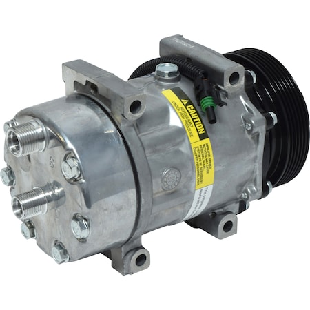 Universal Air Cond Jeep:New Sanden/Sankyo Sd709 W/Clutch New Compressor, Co4702C CO4702C